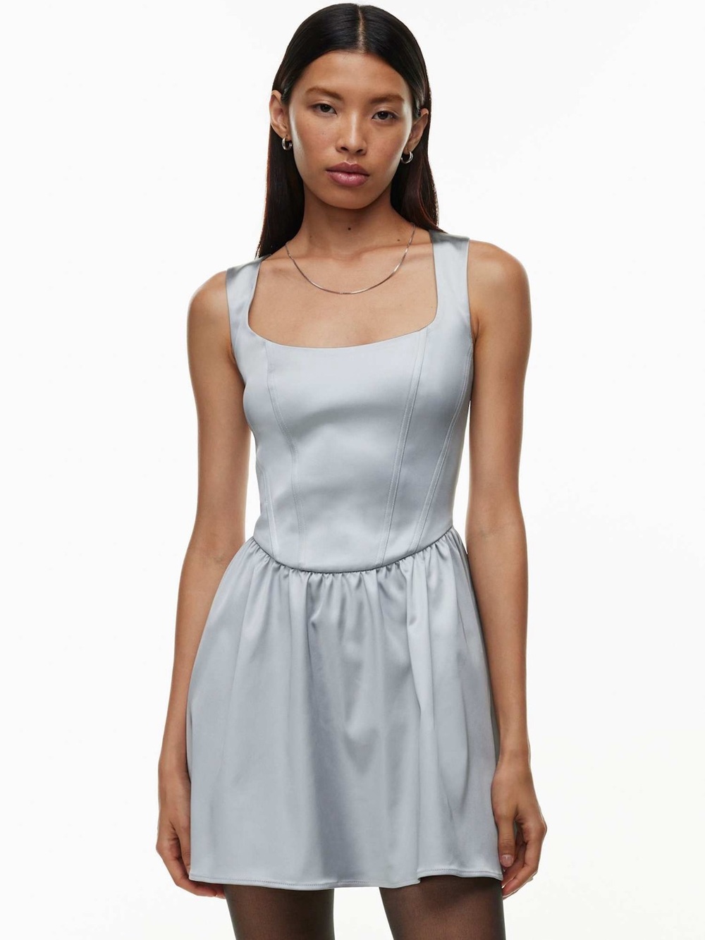 Aritzia Sunday Best Septor Satin Dress